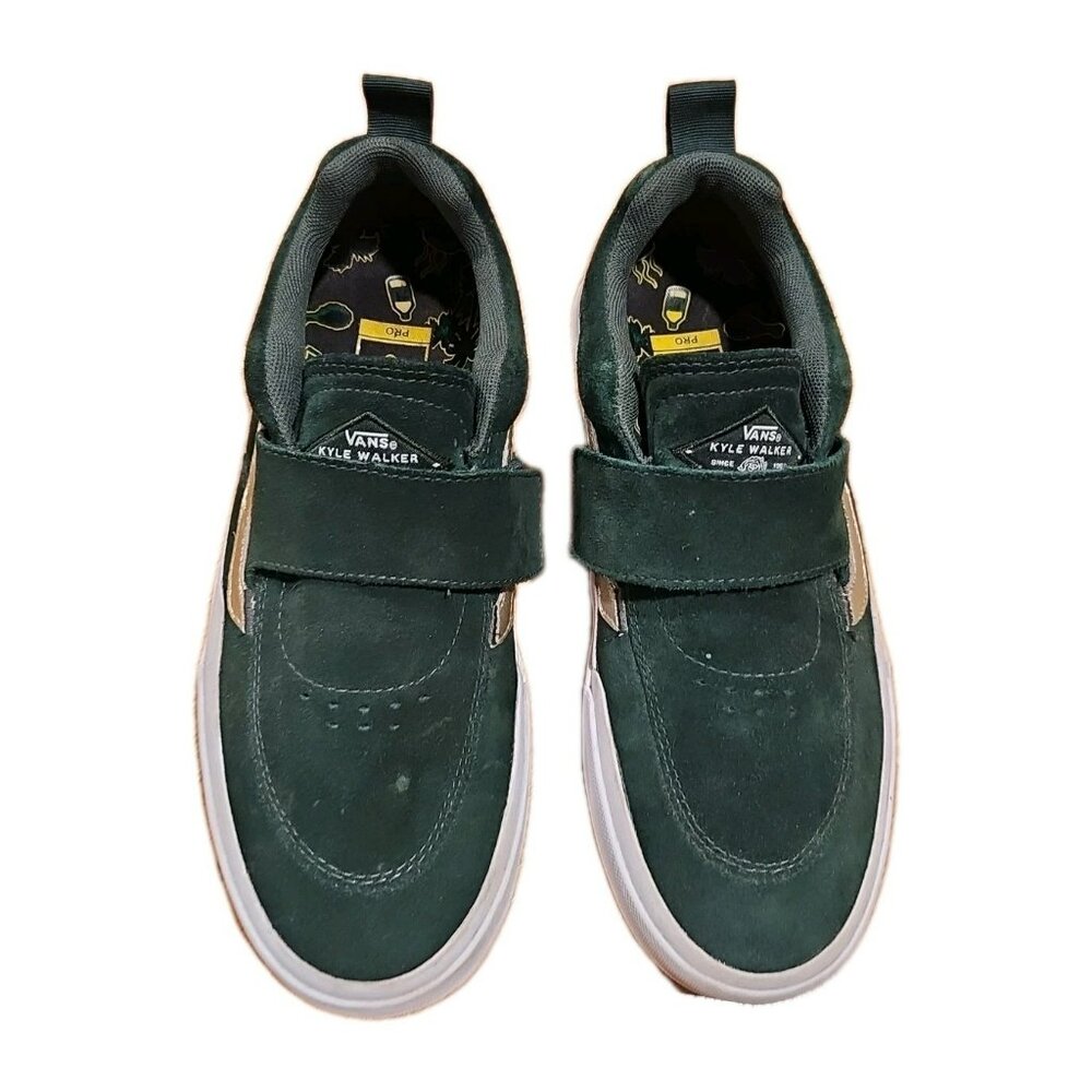 Vans Men's Kyle Walker Pro 2 Suede Skate Shoes Shake Junt Forest Green Size US 7